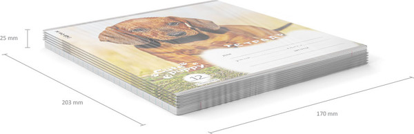 Тетрадь Erich Krause Щенки / 59974