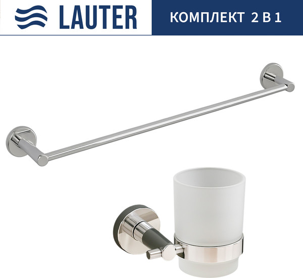 Набор аксессуаров для ванной Lauter 21SH72061 + 21SH70011 - фото