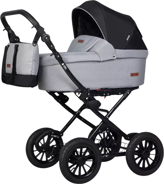 Детская универсальная коляска Riko Bella Lux Classic 2025 2 в 1 Basic - фото