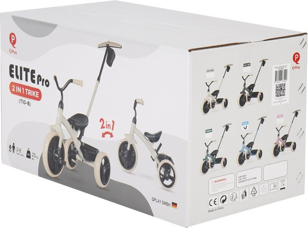 Трехколесный велосипед QPlay 2 в1 Elite PRO / 656320