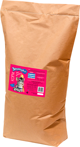 Корм для грызунов Зверюшки Для шиншилл