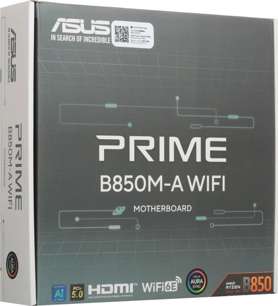 Материнская плата Asus Prime B850M-A WiFi