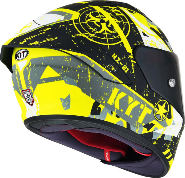 Мотошлем KYT Nz Race Blazing Y6NZ0020.3