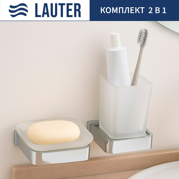 Набор аксессуаров для ванной Lauter 21SH7061 + 21SH7051 - фото