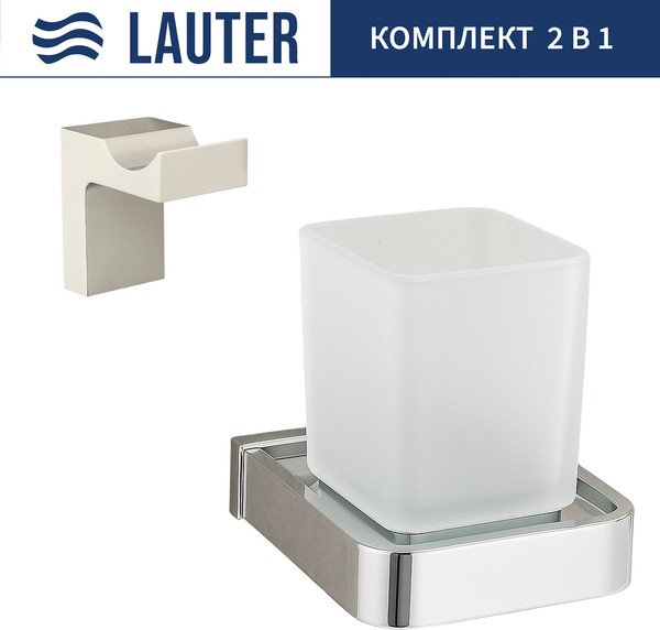 Набор аксессуаров для ванной Lauter 21SH7061 + 21SH7091 - фото