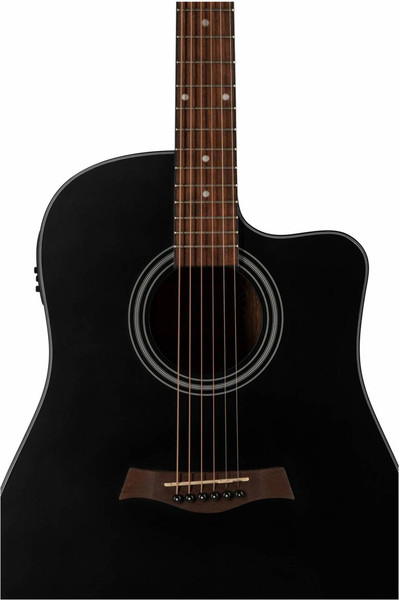 Электроакустическая гитара Flight D-175CE BK