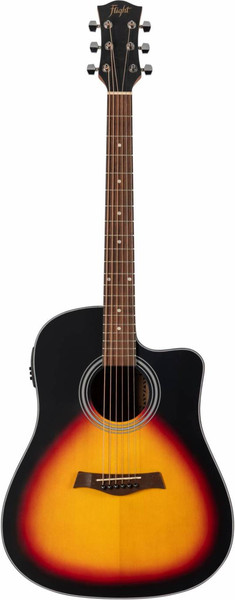 Электроакустическая гитара Flight D-175CE SB