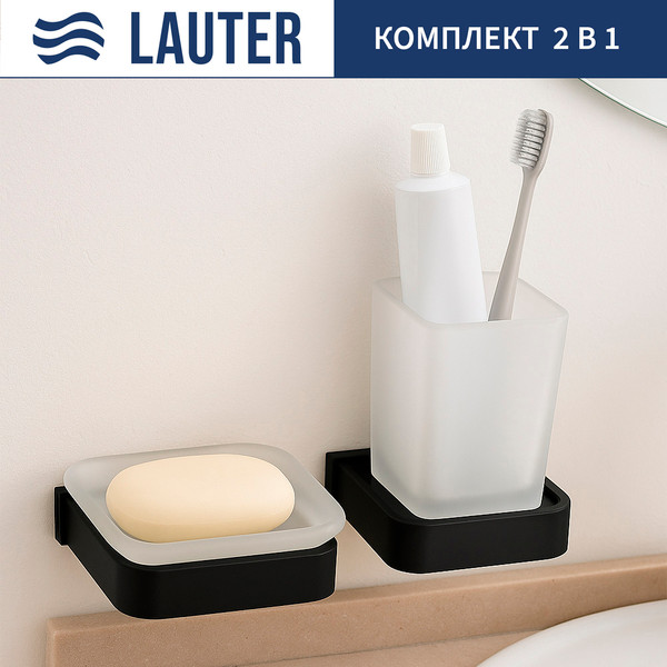 Набор аксессуаров для ванной Lauter 21SH7062 + 21SH7052 - фото