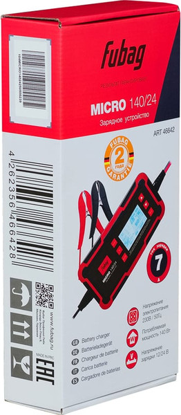 Зарядное устройство для аккумулятора Fubag Micro 140/24