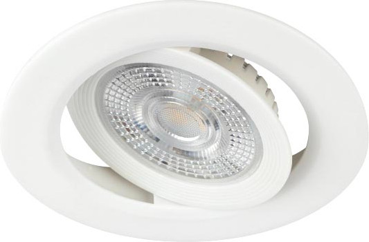 Комплект точечных светильников ЭРА KL LED 25A-5 4K WH SET 10 / Б0070938 - фото