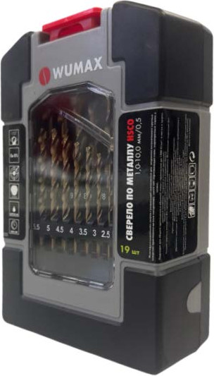 Набор сверл Wumax 162400019 - фото
