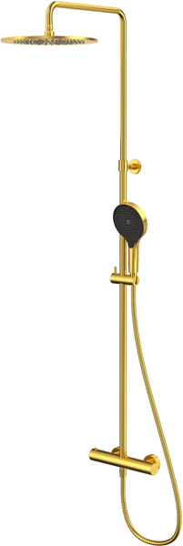 Душевая система со смесителем Whitecross Y1254TOPGLB - фото