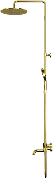 Душевая система со смесителем Whitecross Y1234TOPGL