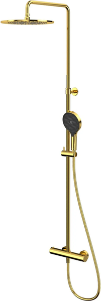 Душевая система со смесителем Whitecross Y1254TOPGL - фото