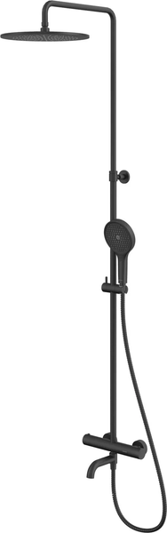 Душевая система со смесителем Whitecross Y1234TOPBL - фото