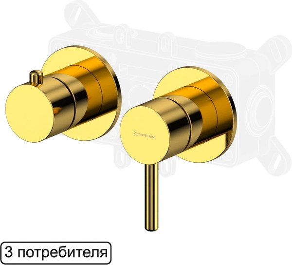 Смеситель Whitecross Y1243GL