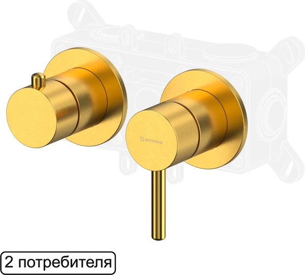 Смеситель Whitecross Y1242GLB