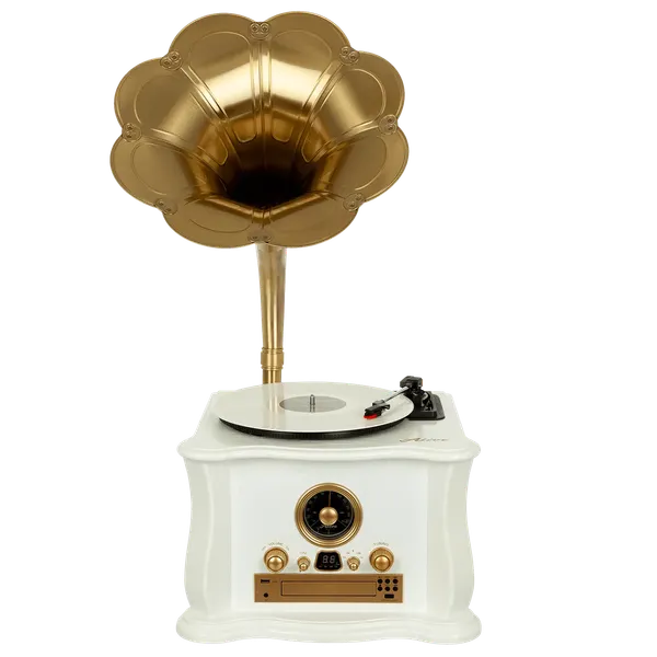 Проигрыватель виниловых пластинок Alive Audio Gramophone AA-HOC-08-WH