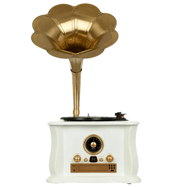 Проигрыватель виниловых пластинок Alive Audio Gramophone AA-HOC-08-WH