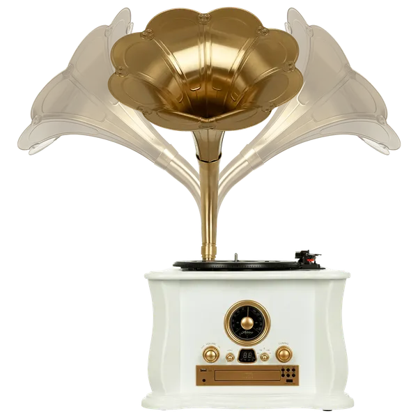 Проигрыватель виниловых пластинок Alive Audio Gramophone AA-HOC-08-WH