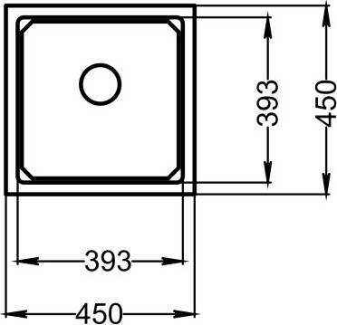 Мойка кухонная GRANULA KS-4501iU