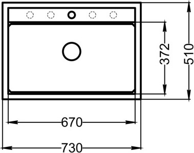 Мойка кухонная GRANULA KS-7301i