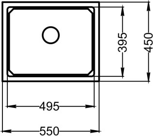 Мойка кухонная GRANULA KS-5501iU