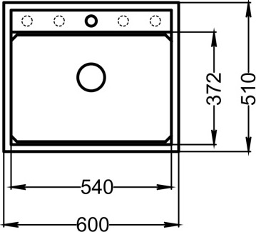 Мойка кухонная GRANULA KS-6003i
