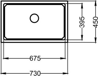 Мойка кухонная GRANULA KS-7303iU