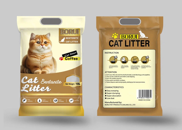 Наполнитель для туалета Borui Бентонитовый