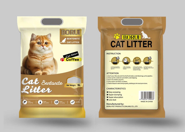 Наполнитель для туалета Borui Бентонитовый