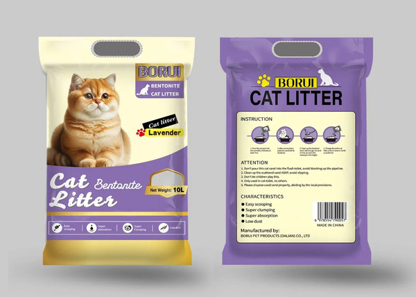 Наполнитель для туалета Borui Бентонитовый