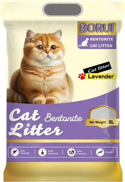 Наполнитель для туалета Borui Бентонитовый - фото