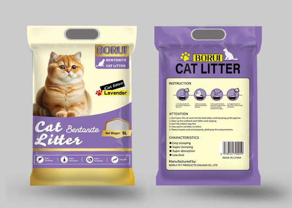 Наполнитель для туалета Borui Бентонитовый