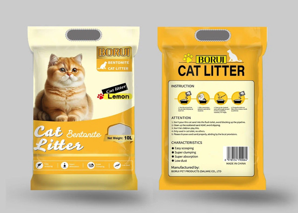 Наполнитель для туалета Borui Бентонитовый