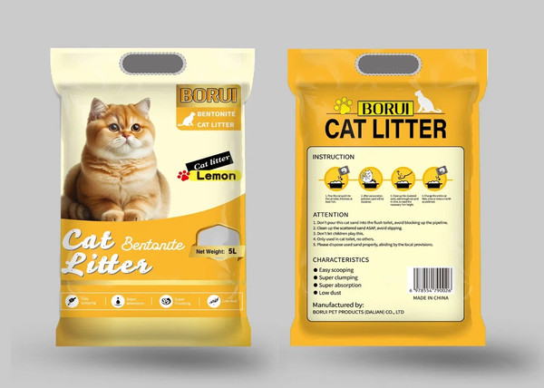 Наполнитель для туалета Borui Бентонитовый