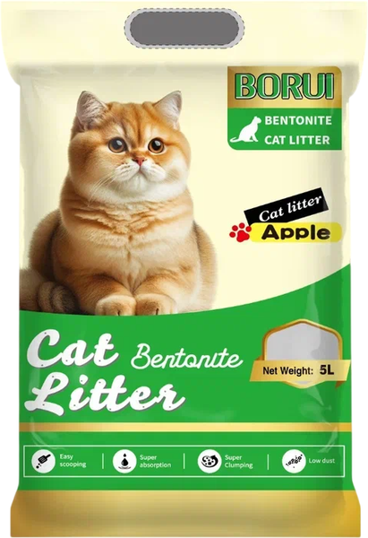 Наполнитель для туалета Borui Бентонитовый - фото