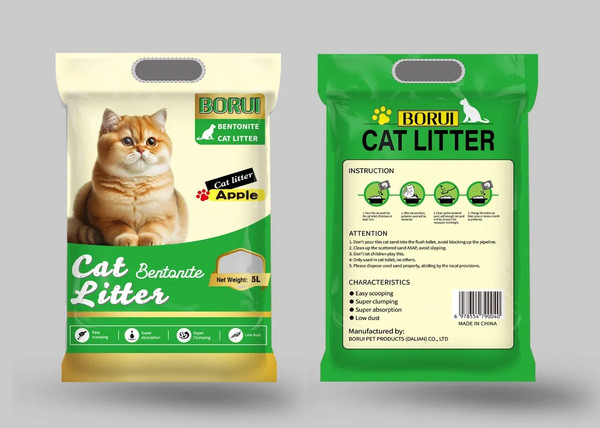 Наполнитель для туалета Borui Бентонитовый