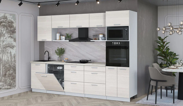 Кухонный гарнитур Интерлиния Мила Лайт 2.9-ПМ1