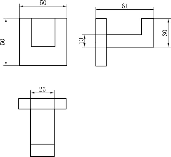 Набор аксессуаров для ванной Lauter 21SH71061 + 21SH71091 + 21SH71091