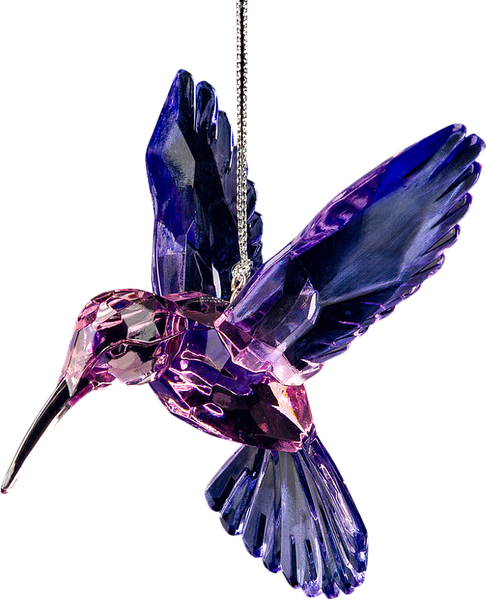 Елочная игрушка Erich Krause Decor. Колибри аметист / 58911 - фото
