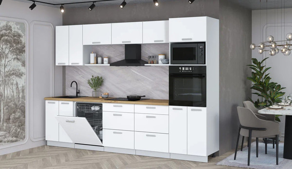 Кухонный гарнитур Интерлиния Мила Лайт 3.0-ПМ1