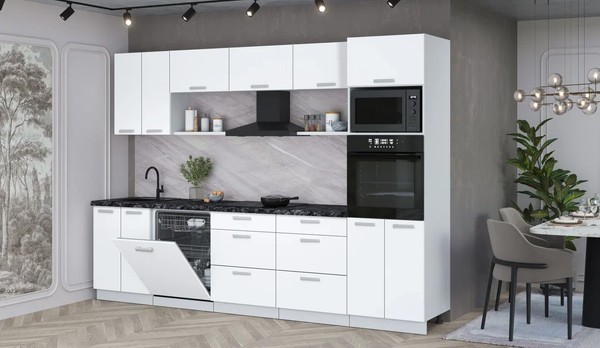 Кухонный гарнитур Интерлиния Мила Лайт 3.0-ПМ1