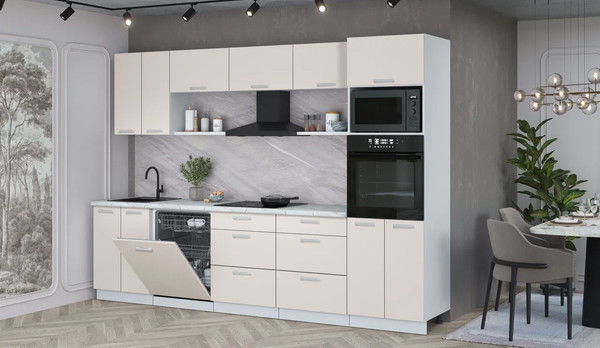 Кухонный гарнитур Интерлиния Мила Лайт 3.0-ПМ1