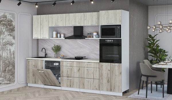 Кухонный гарнитур Интерлиния Мила Лайт 3.0-ПМ1