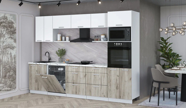 Кухонный гарнитур Интерлиния Мила Лайт 3.0-ПМ1