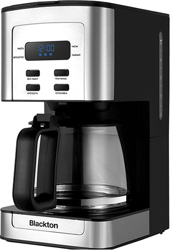 Капельная кофеварка Blackton Bt DCM100 Steel-black - фото