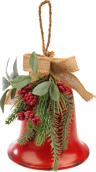 Елочная игрушка Волшебная страна Колокольчик Новогодний / 110414 - фото