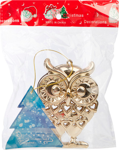 Елочная игрушка Волшебная страна Сова 108493