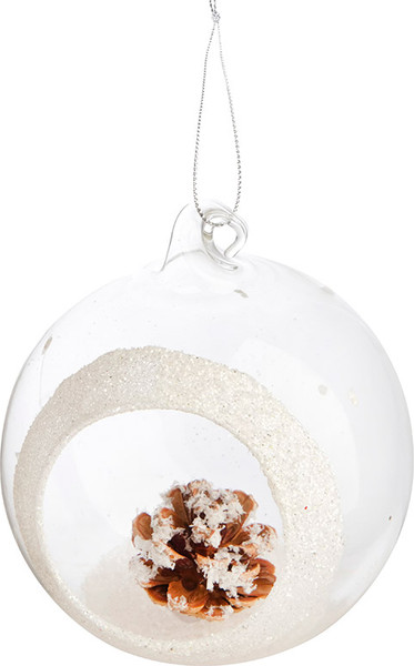 Шар новогодний Волшебная страна Шишка в шаре / 110197 - фото